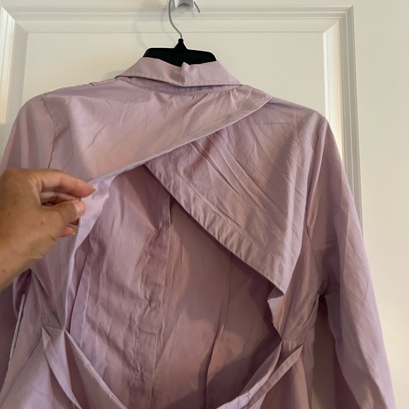TRUTH NYC • Lavender Open Back Shirt • Large • - Picture 8 of 8